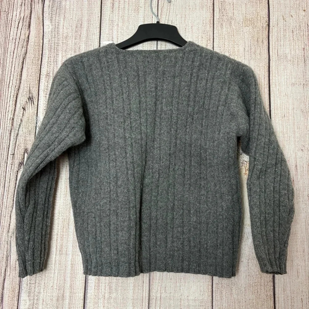 J.Crew Womens chunky Ribbed Wool Sweaters size Large - Picture 8 of 8